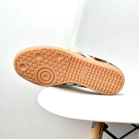 Adidas x Wales Bonner WB Pony Leo Samba – Leopard Hair Leather Sneakers - Picture 8 of 9